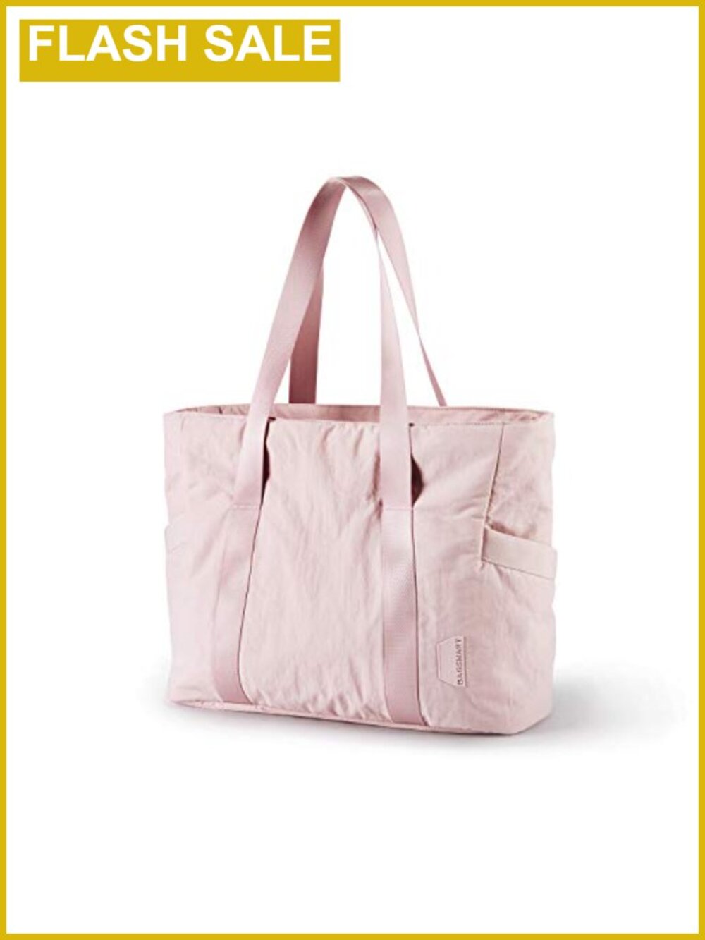 Gym Tote Bag for Women 24L Lightweight Nylon Yoga Mat Strap Laptop